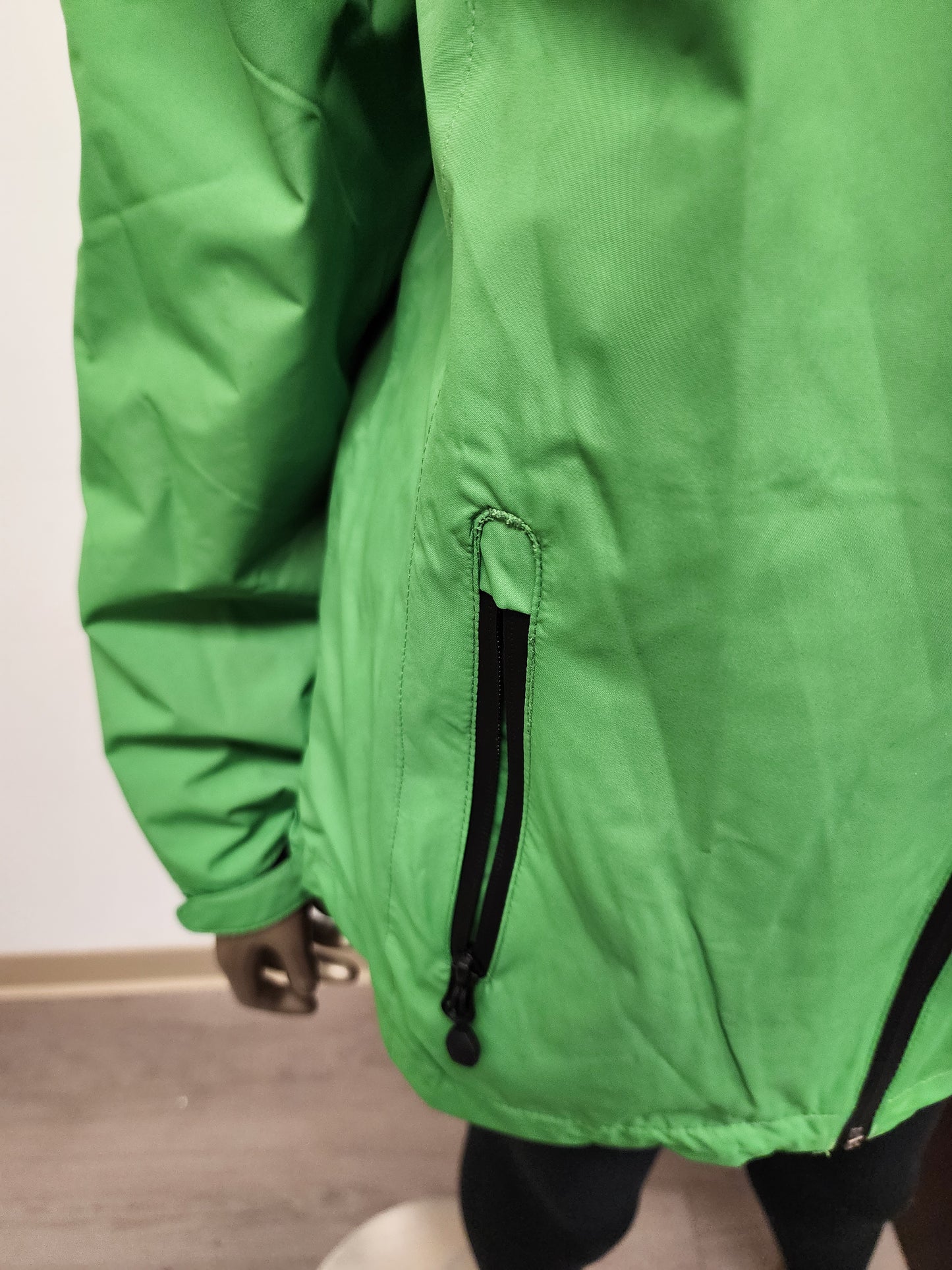Rain Jacket: Full Zip and Hooded