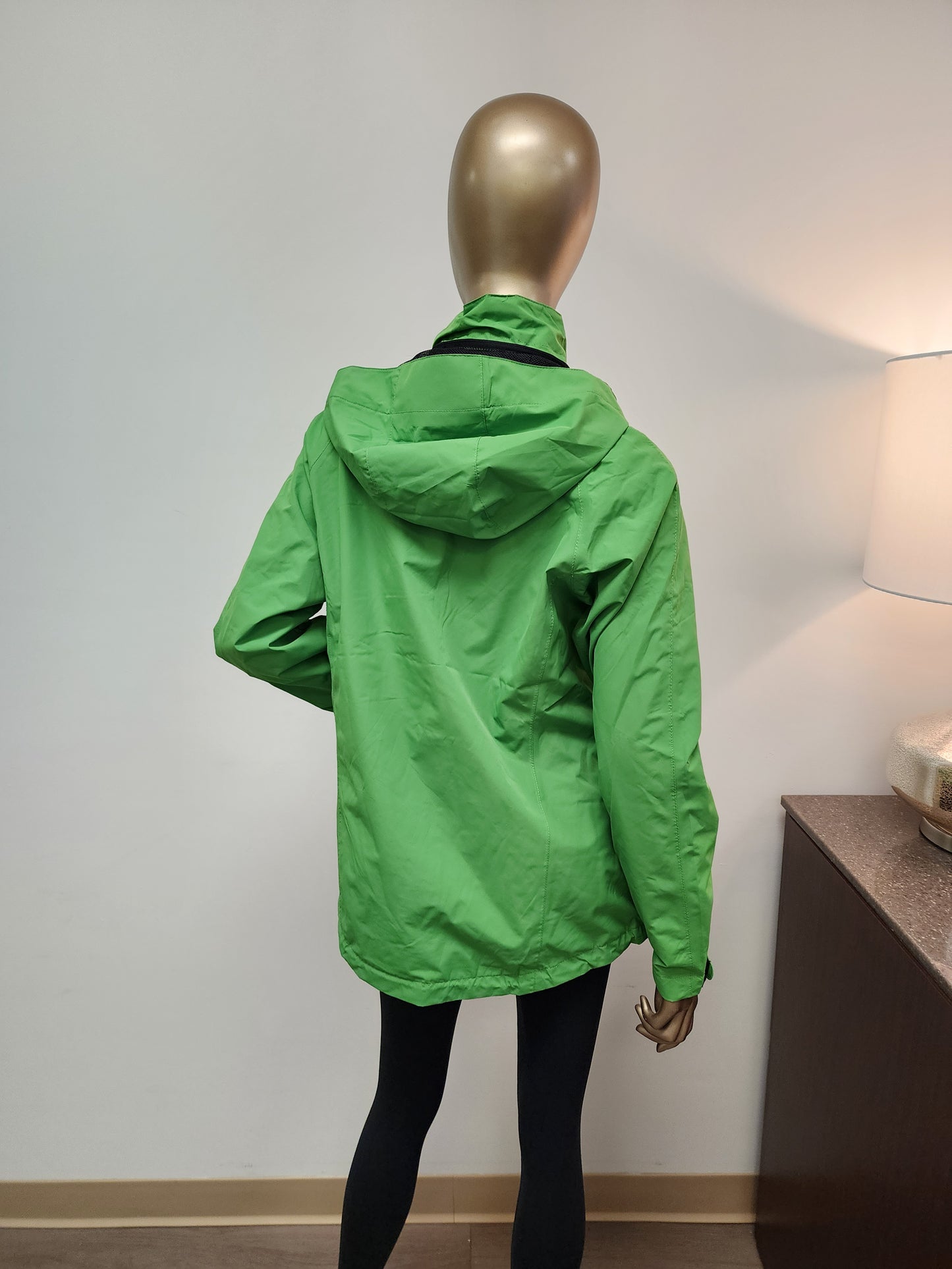 Rain Jacket: Full Zip and Hooded