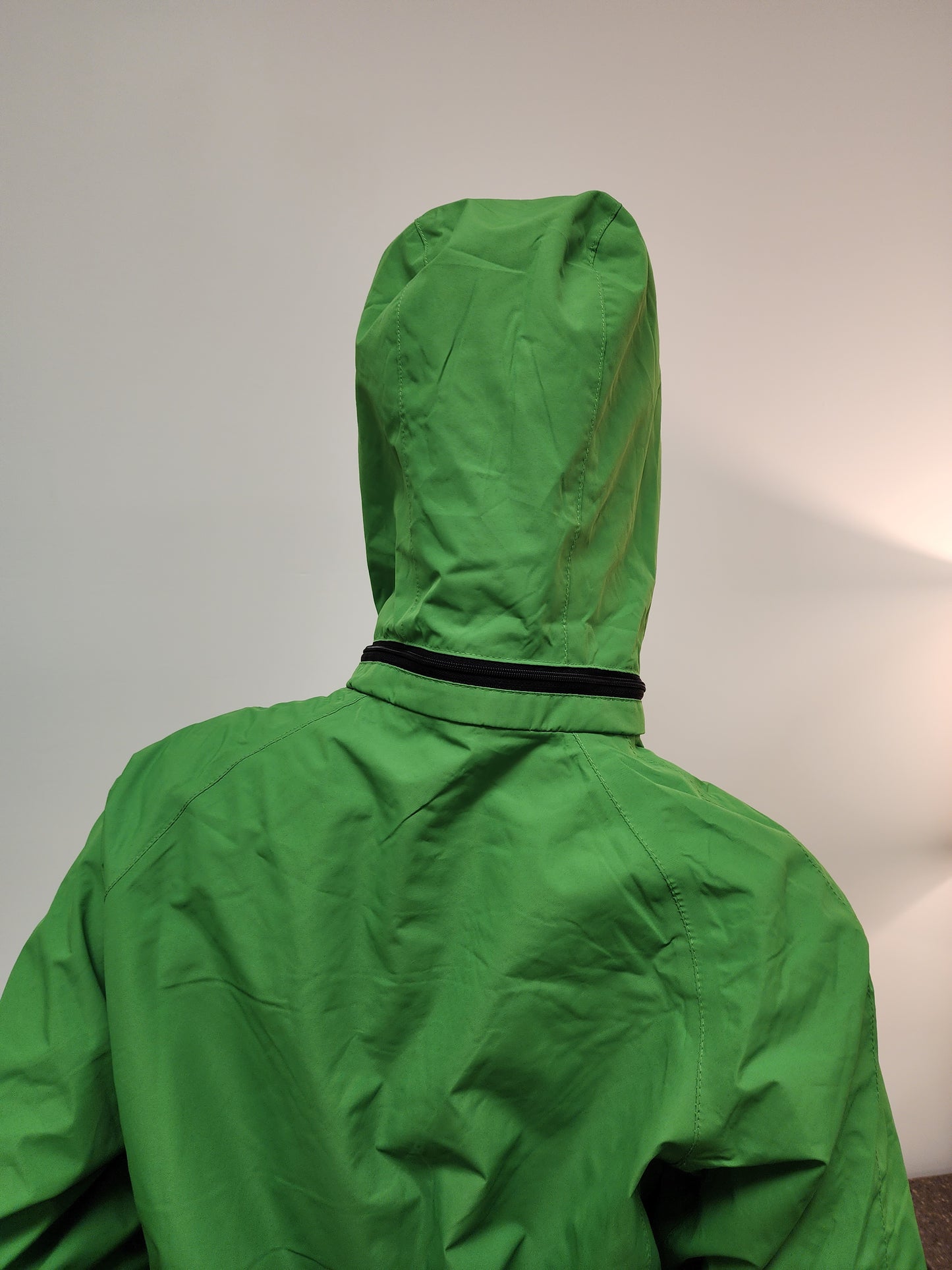 Rain Jacket: Full Zip and Hooded