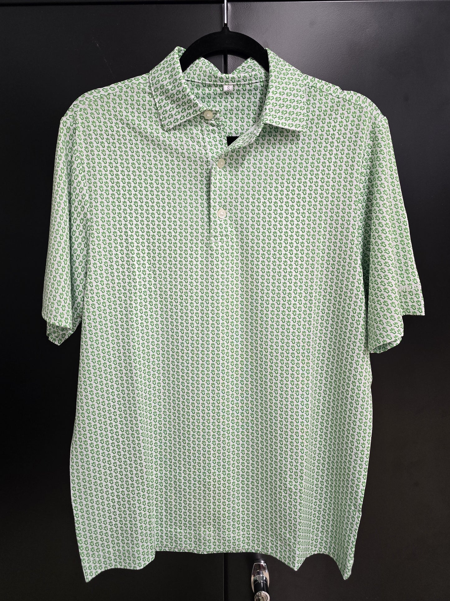 Golf Polo - Men's Care to Learn Hand Print