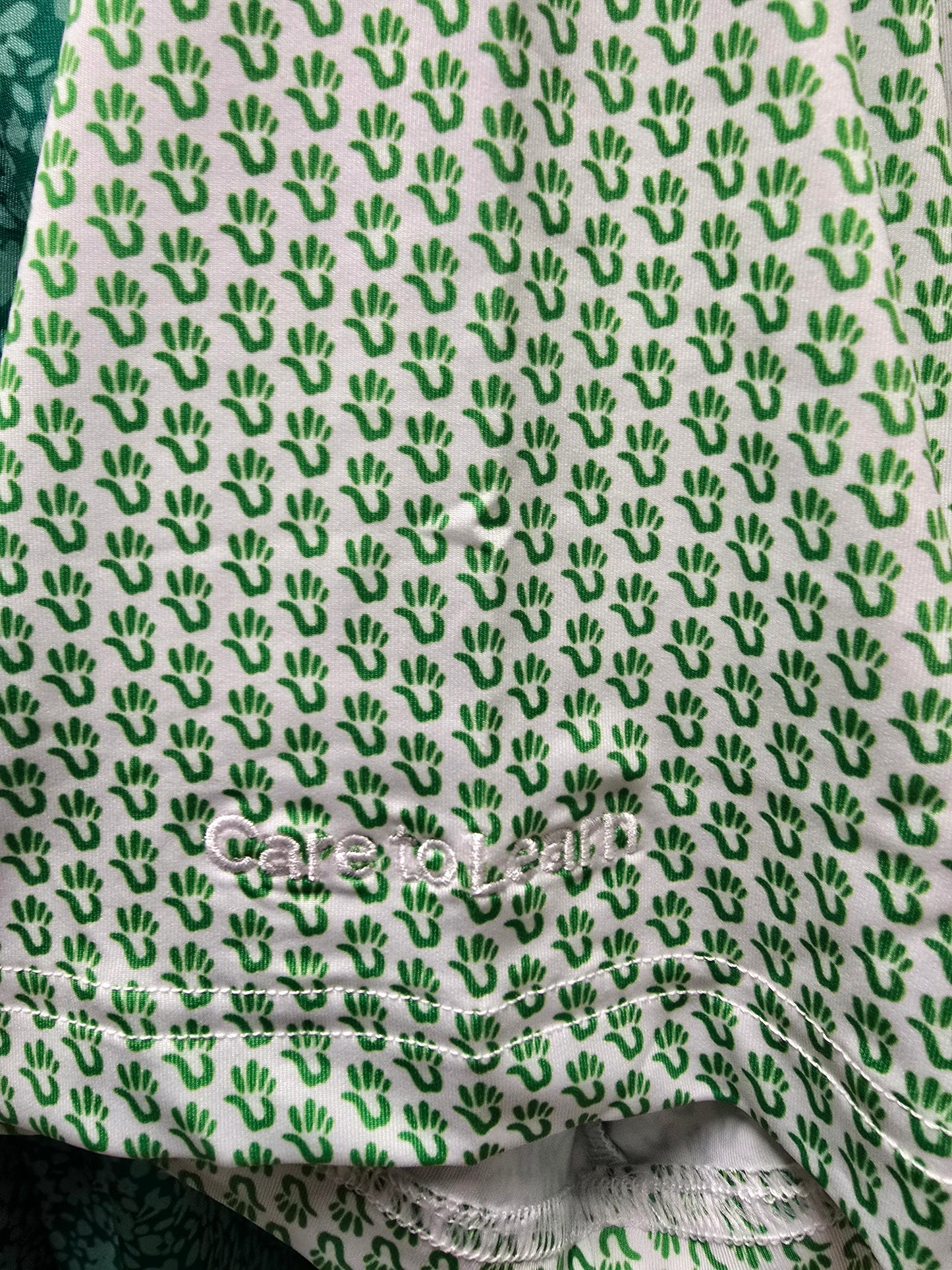 Golf Polo - Men's Care to Learn Hand Print