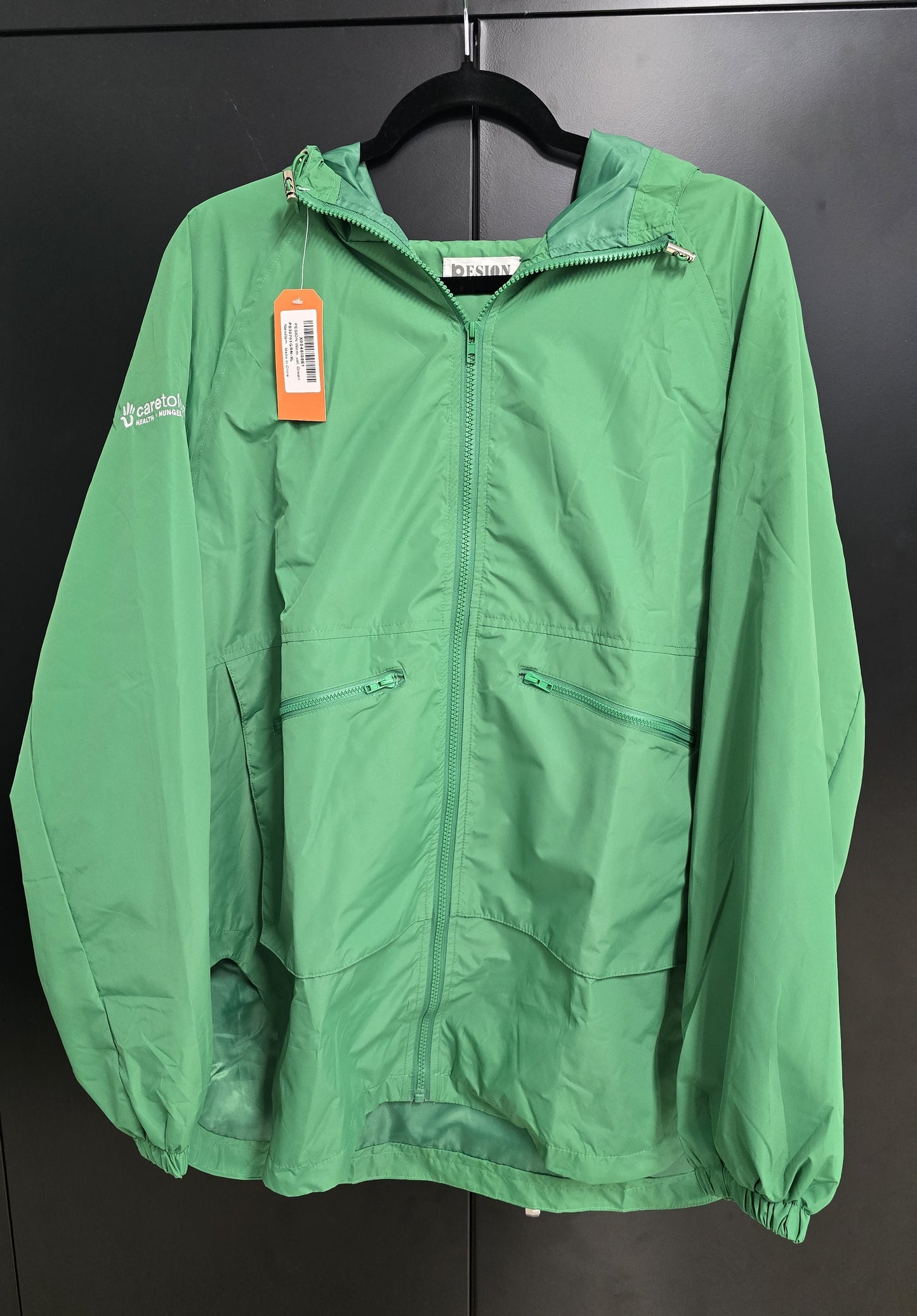 Green Rain Jacket