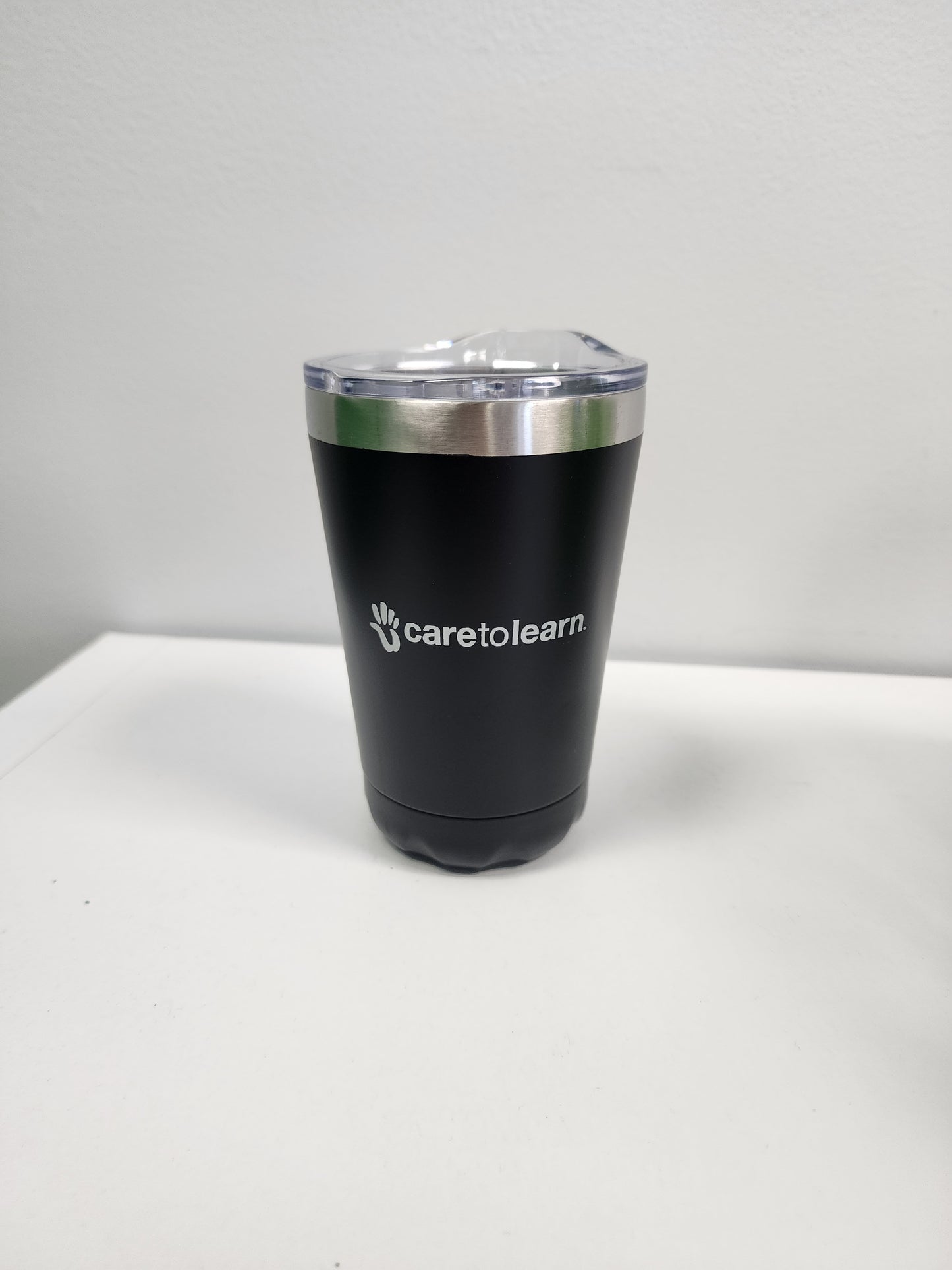 Tumbler: Black Stainless Steel 9 oz