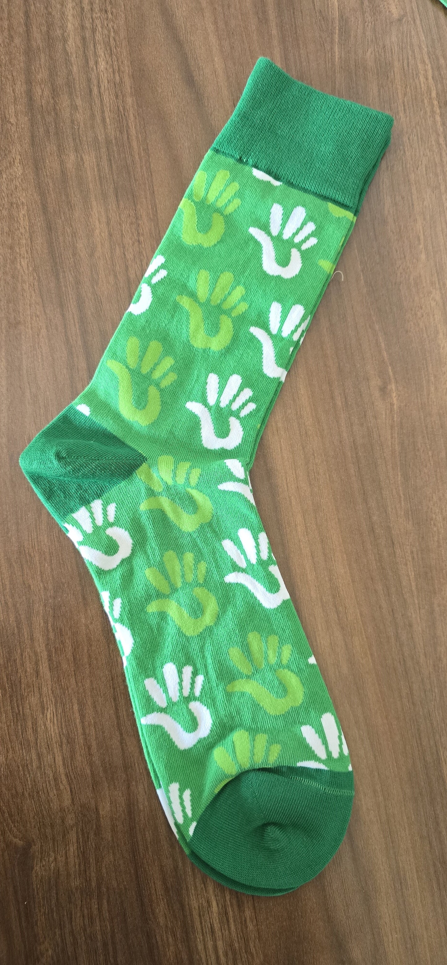 Socks - Care to Learn Hand Print