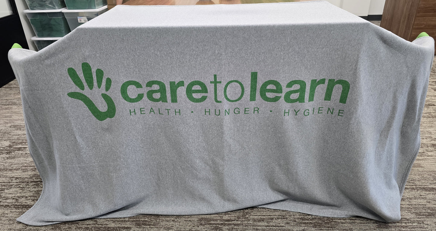 Blanket: Sweatshirt Care to Learn