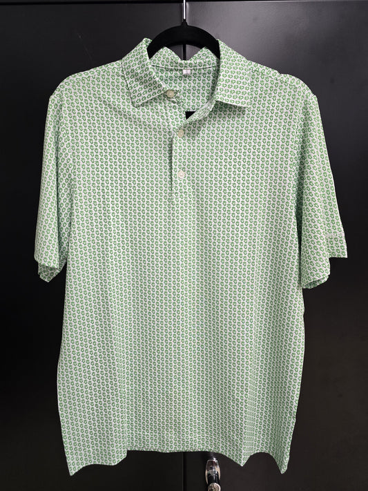 Golf Polo - Men's Care to Learn Hand Print