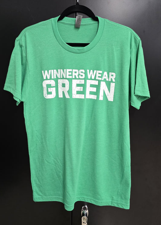 Shirt: Winners Wear Green