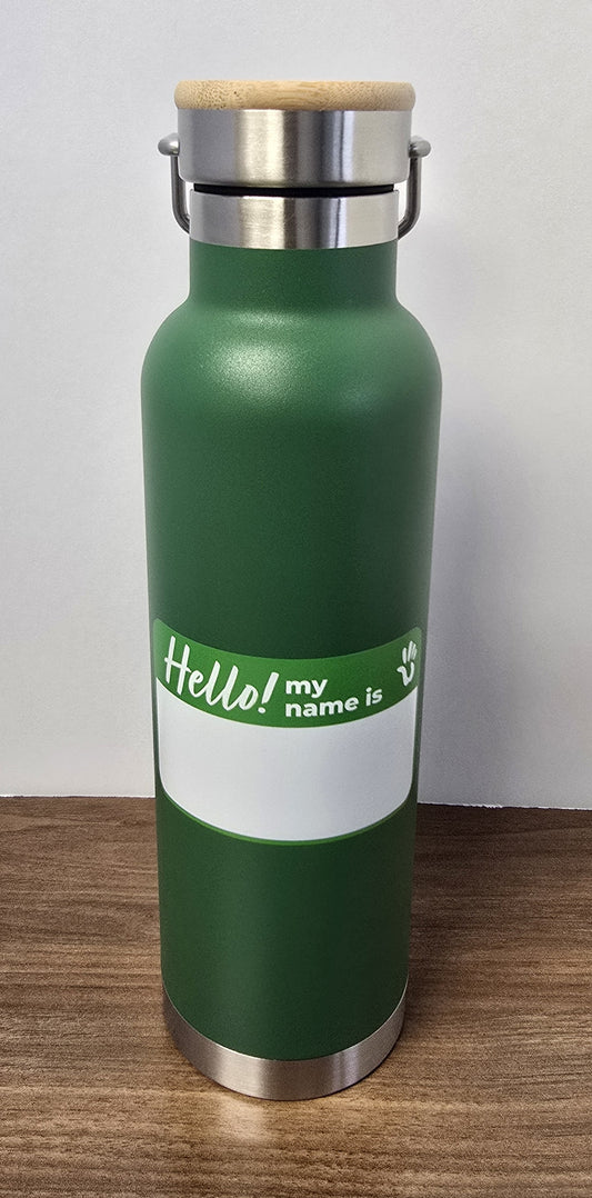 Water Bottle: Green Bottle