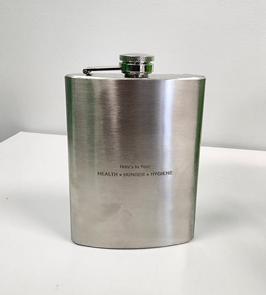 Flask: Here's to Health + Hunger + Hygiene