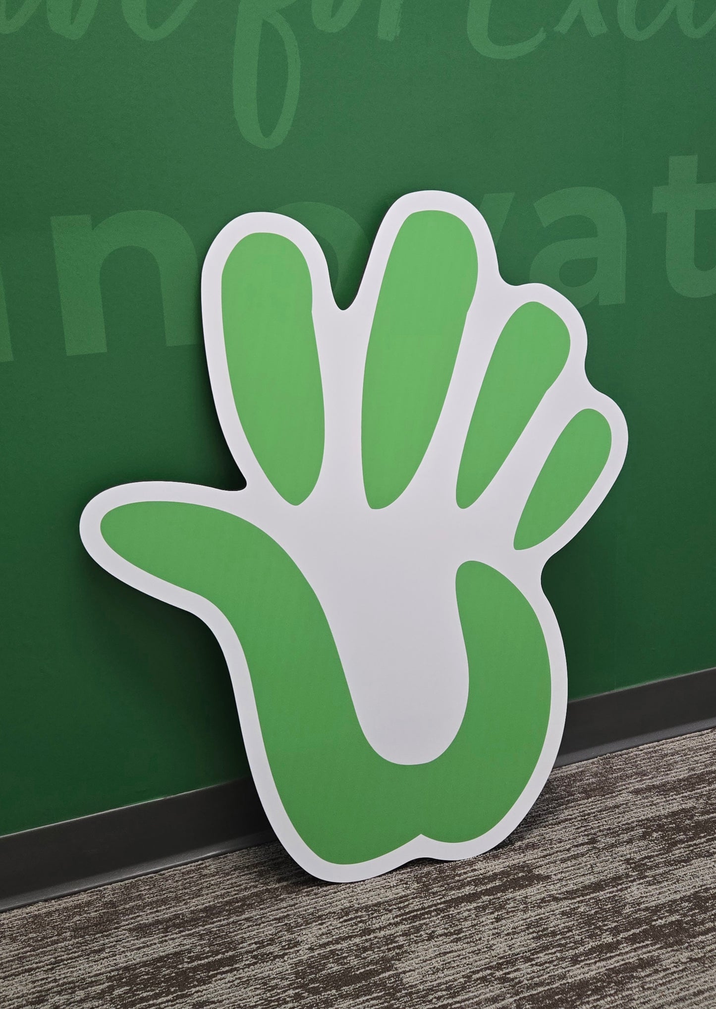 Giant Green Hand