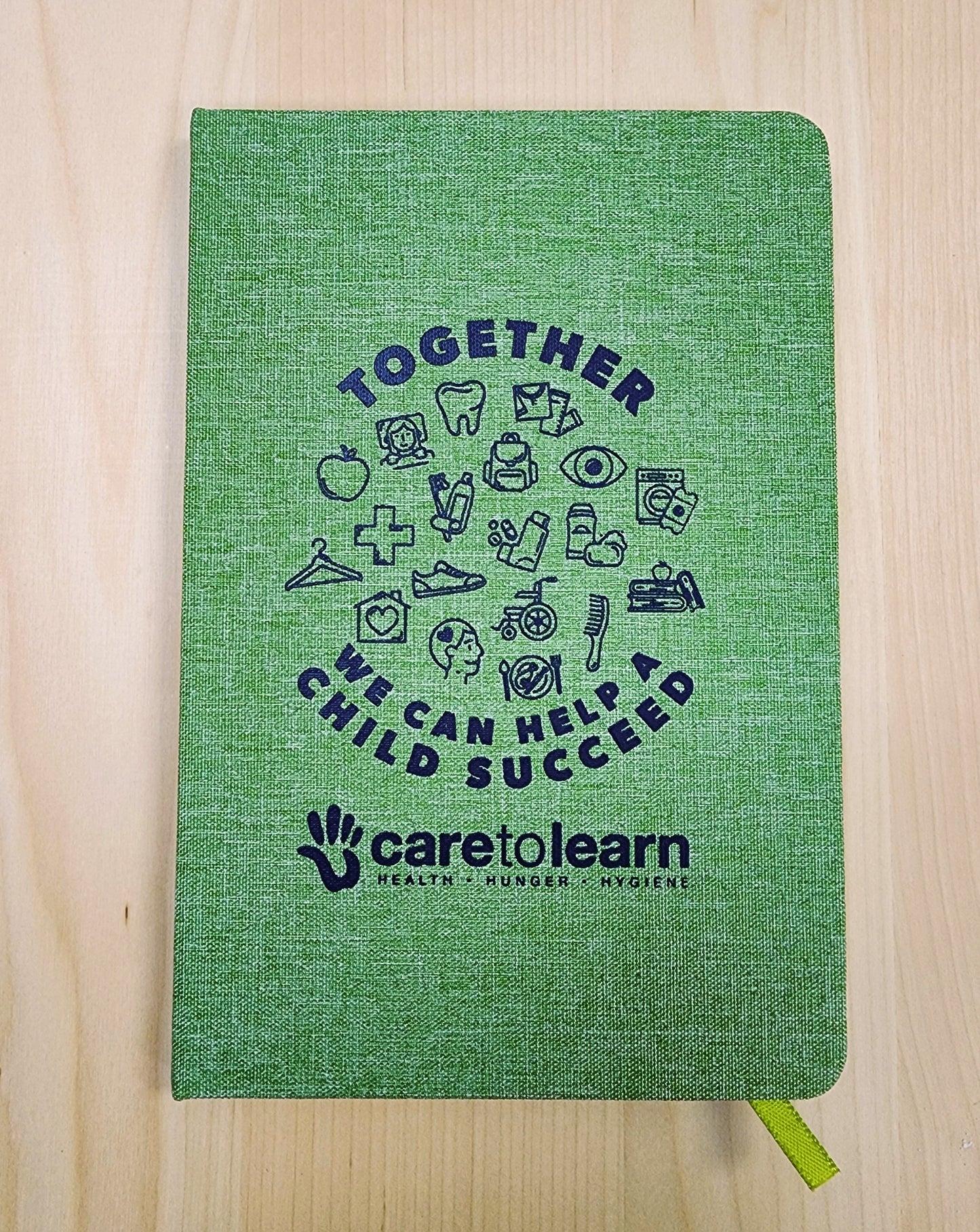 Journal: Green Cloth Together We Can Help A Child Succeed