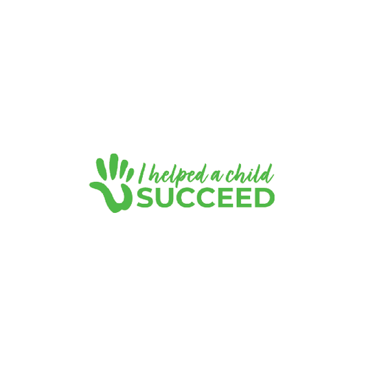 Sticker: I Helped a Child Succeed