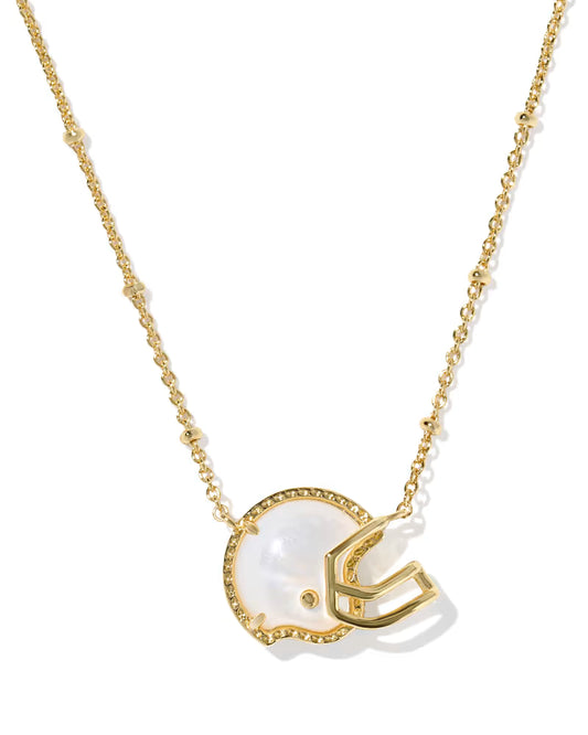 Kendra Scott Football Helmet Short Pendant Necklace