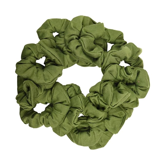 Scrunchies: Olive Green